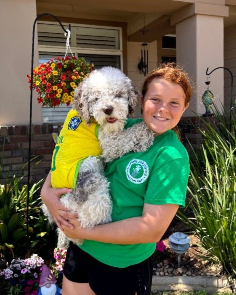 Paws For Justice adoption event